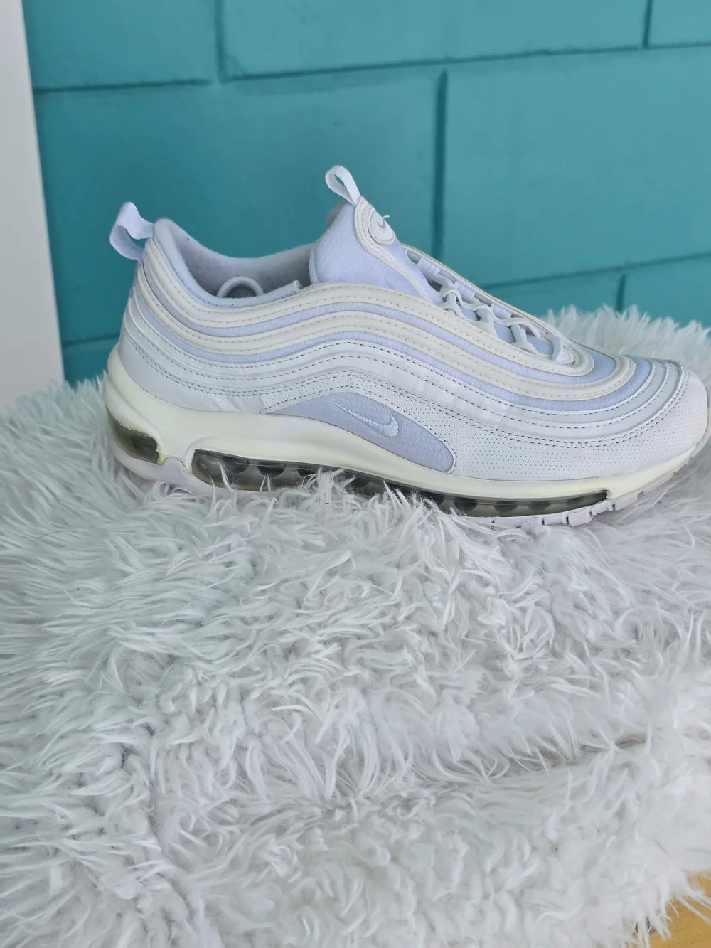 Women’s White & Light Gray Reflective Sneaker - Picture 6 of 8